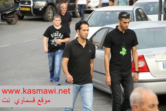 كفرقرع : جماهير غفيرة في وداع الشاب رضا محمد عثامنة 